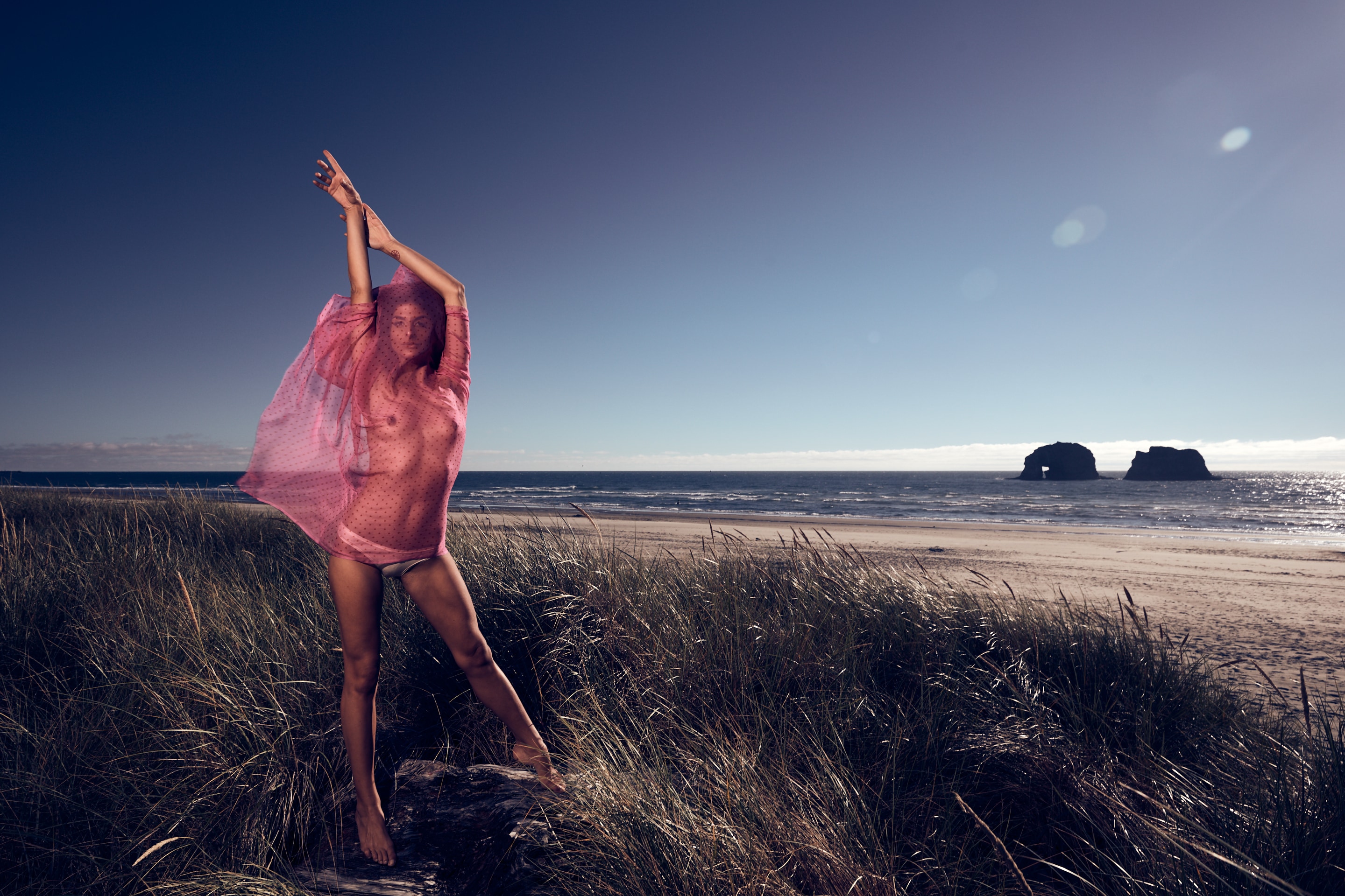 Rockaway Beach: Pink #1